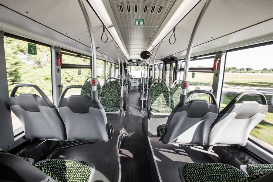 Интерьер Mercedes-Benz Citaro Hybrid (O 530) 2017 года  (фото 10 из 45)